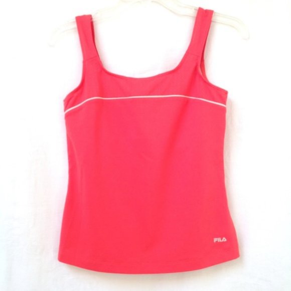 FILA Sports Tank Top Non Padded Built in Bra S - Picture 4 of 7